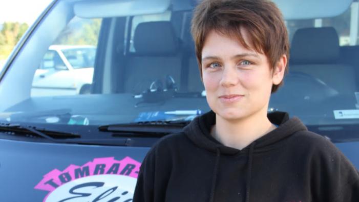 BYGGMESTER: Elin Gallefoss driver i dag bedriften \